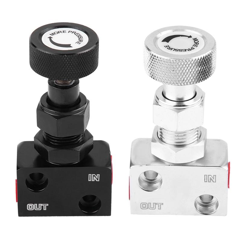 Brake Proportioning Valve  Motorsport Brake Shut Off Valve Pressure Regulator Brake Valve Car Brake Proportioning Valve