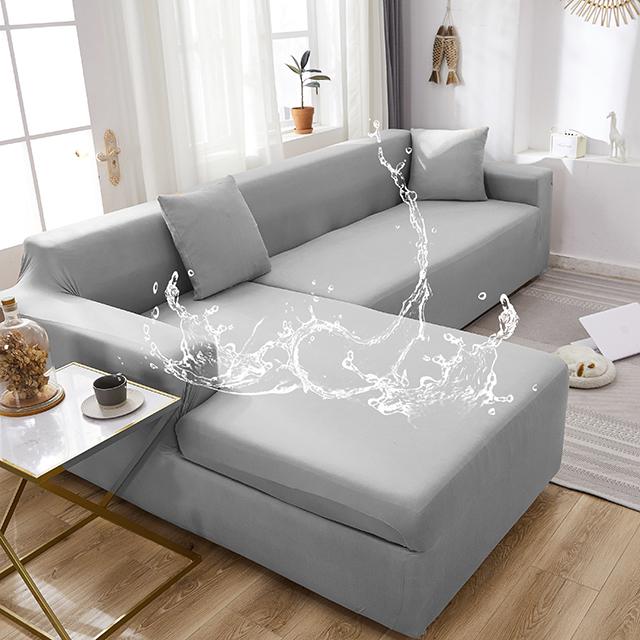

Водонепроницаемые чехлы для диванов, однотонные чехлы для угловых диванов, эластичные чехлы для диванов, комплект для гостиной, диванов для домашних животных, детей 4 seater 230-300cm