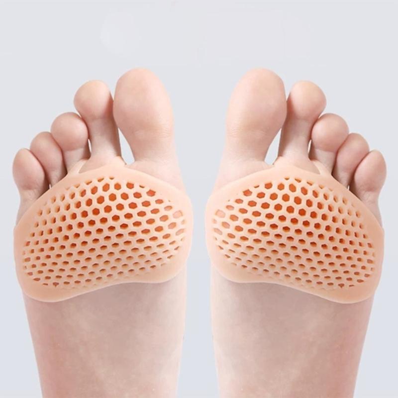2Pcs Silicone Foot Pads for Women High Heels Support Pains Relief Forefoot Cushions Metatarsal Pads Shoes Insoles Pads