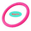 Silicone Car Steering Wheel Cover Wrap For 37-38CM M Size Hand Bar Protector