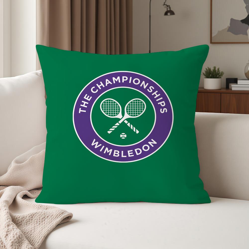 Sport-Aufdruck Wimbledon-Logo Kissenbezug Geeignet für Schlafzimmer Wohnzimmer Autos Heimdekoration