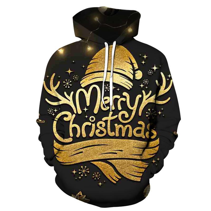 Men's Christmas Tree Series Hoodies 3D Print Women Hooded Long Sleeve Sweatshirts Autumn/Winter Holiday Party Tracksuit Y2k Coat