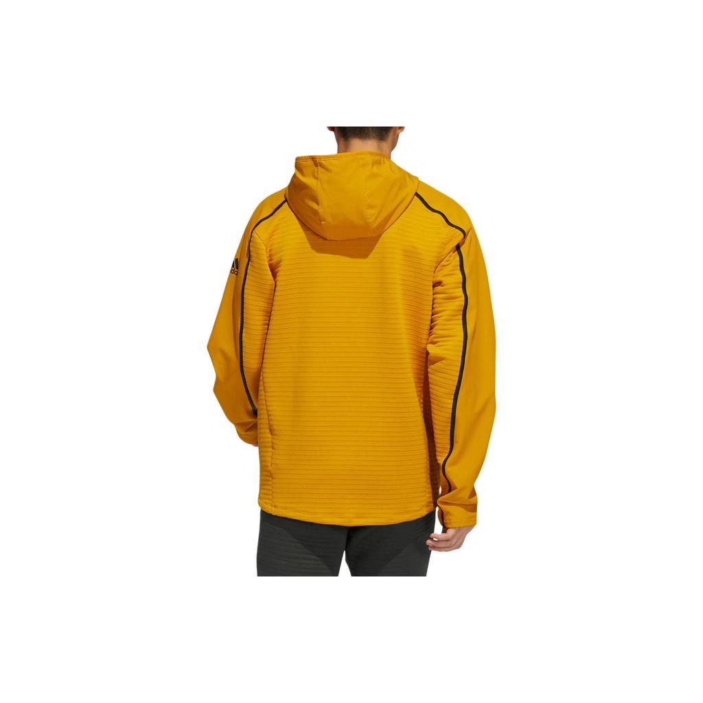 adidas Giacca Sportiva Casual da Allenamento Uomo Capispalla Oro GJ0341