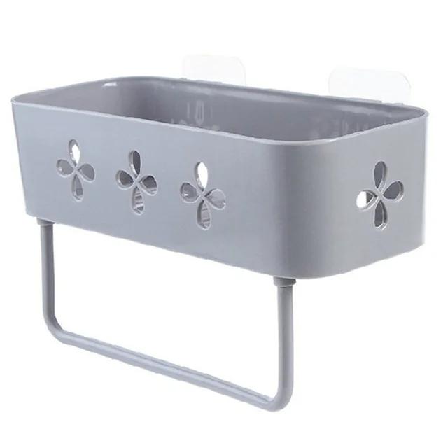 Wall-mounted Bathroom Corner Shelf Without Drilling Rustproof Space Aluminum Shower Storage Shampoo Holder Bathroom Accessories