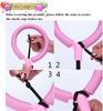 Children's Flashing Jump Ring with Counter, Light-up Swing Wheel, Flashing Jumping Ball, Foldable Ankle Skip Ball, Jumping Ball– Sports Jumping Toys