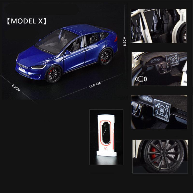 1:24 Model Y 3 S Suv Alloy Car Model Diecasts Metal Toy Vehicles Car Model Simulation Sound And Light Collection Childrens Gifts