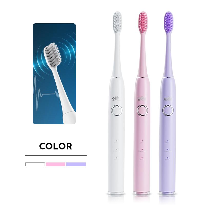 2025 Automatic Rechargeable Electric Toothbrush Portable Efficient Cleaning Electric Toothbrush a Must-have for Travel белый