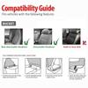 1/2Pcs Sandwich Cloth Classic Car Seat Cover Universal Fit Most Cars Styling Accessories Car Seat Protector
