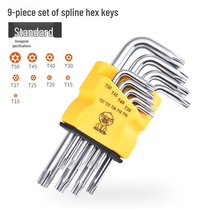 Σετ κατσαβιδιών Torx και Εξάγωνων: T8, T10, T15, T20, T25, T30