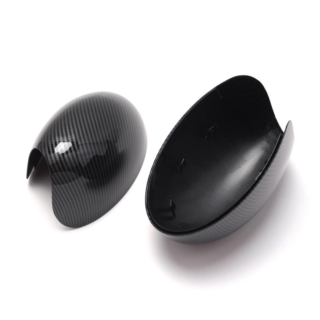 1 Pair Side Wing Mirror Cover Cap Trim Mirror Caps Shell for Mini Cooper R50 R53 R52 2000-2008 51167030715 51167030716
