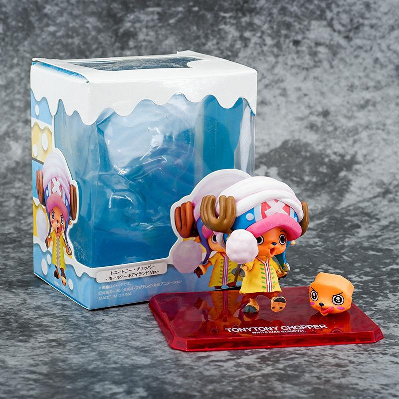 ONE PIECE ZERO Chopper, Marshmallow Chopper Figure Cake Island, Tony Chopper, Reindeer Statue