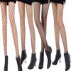 4pcs Elegant Black Sheer Hosiery Collection Featuring Fine Medium And Large Net Openings Plus Stylish  Weave Design