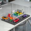 shoucangjia Lighted Scale Miniature Landscape Series Parking Garage for Hot Matchbox Diecast Model Cars Style Parking 1/64 Tomica, Wheels, (Japanese