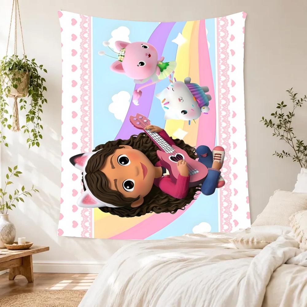 Gabby'S Dollhouse Boho Wall Tapestry Handmade Look Made For Bedroom Dorm Wall Reading Corner Yearround Exotic Pattern Gift For Birthday
