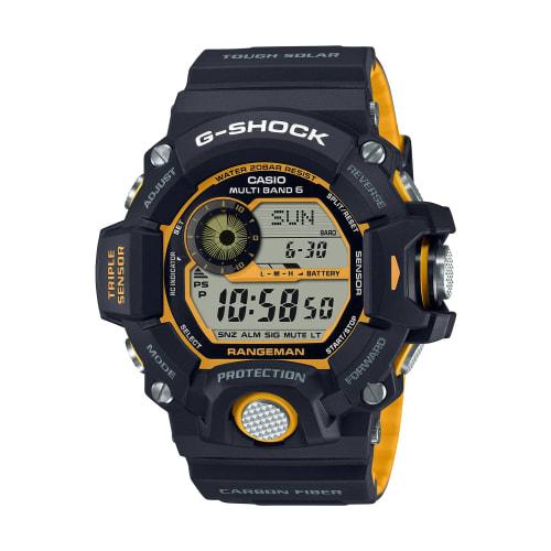 

Годинник Casio G-Shock RANGEMAN radio solar GW-9400YJ-1JF чоловічий чорний х жовтий