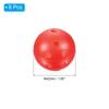 PATIKIL Golf Practice Pack of 42mm Limited Flight Plastic Golf Training Hollow Airflow Golf Balls for Driving Range Swing Practice and Pet Red Balls,