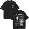 Vintage Fashion 2026 Summer Spring Rapper Lil Peep Crybaby Album Graphic Tshirt Men Women Hip Hop Fashion Pop Music Streetwear