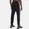 Under Armour Logo Panel Lace-Up Joggers Men Bottoms Black 1366213-001