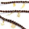 10/20/50/60/100Pcs Metal African Hair Rings Beads Cuffs Tubes Charms Dreadlock Rings clips braid spiral braid hair extension