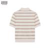 Teenie Weenie Bear Letter Stripe Women's Polo T-Shirt
