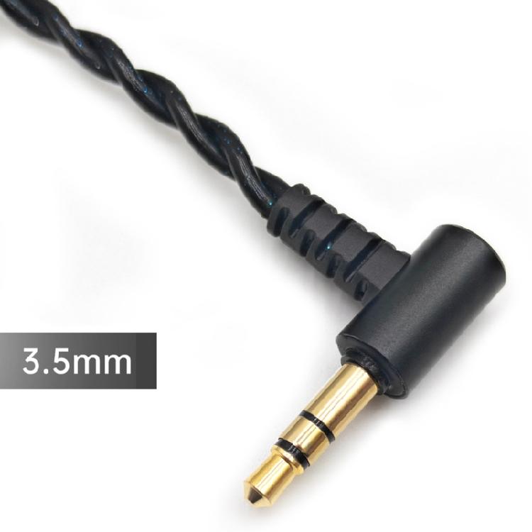 120cm Length Braided OFC Upgraded Cable Wire for 0.78mm 2Pin Headphones Reducing Noise and Boosting Durability