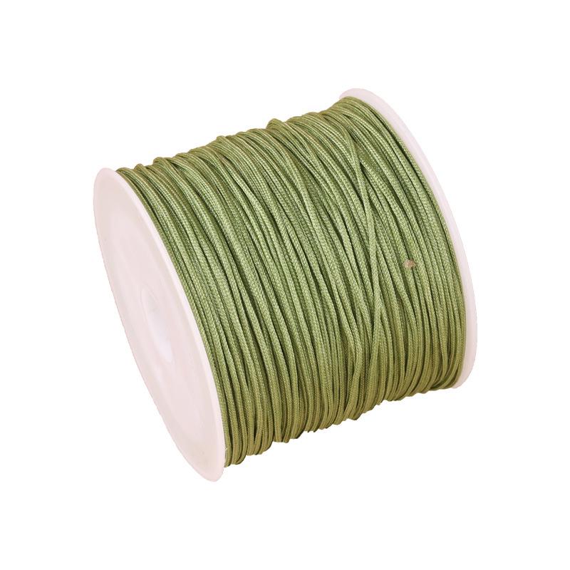 Boting Jade No. 72 0.8mm Nylon Thread for DIY Braided Cord Bracelet Weaving and Pendant Making.