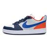 Nike Court Borough Low Recraft GS Midnight Navy Team Orange Kids Sneakers White Light-Silver Hyper-Royal DV5456-401