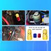 2pcs R12 To R134A Air-Condition A/C Filling Valve Fitting Port Adapter Retrofit Car Conversion Kit Automobile Parts