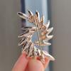 Fashion Personality Versatile Crystal Glass Brooch Pin Men's and Women's Clothing Accessories