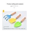 1/ 3PCS Little Gardener Kids Gardening Tools Set Small Shovel Rake Kit  Sand Play Tool