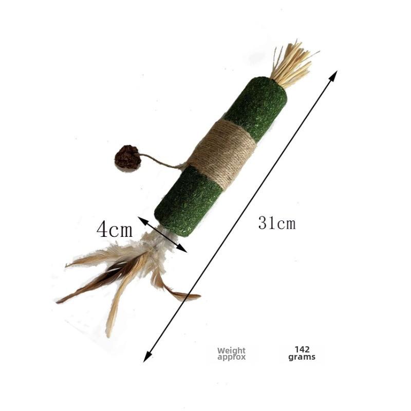 Cat Molar Stick Polygonum Lafite Gall Fruit Molar Teeth Cleaning Hemp Rope Cat Toys Pet Products Bite Resistant