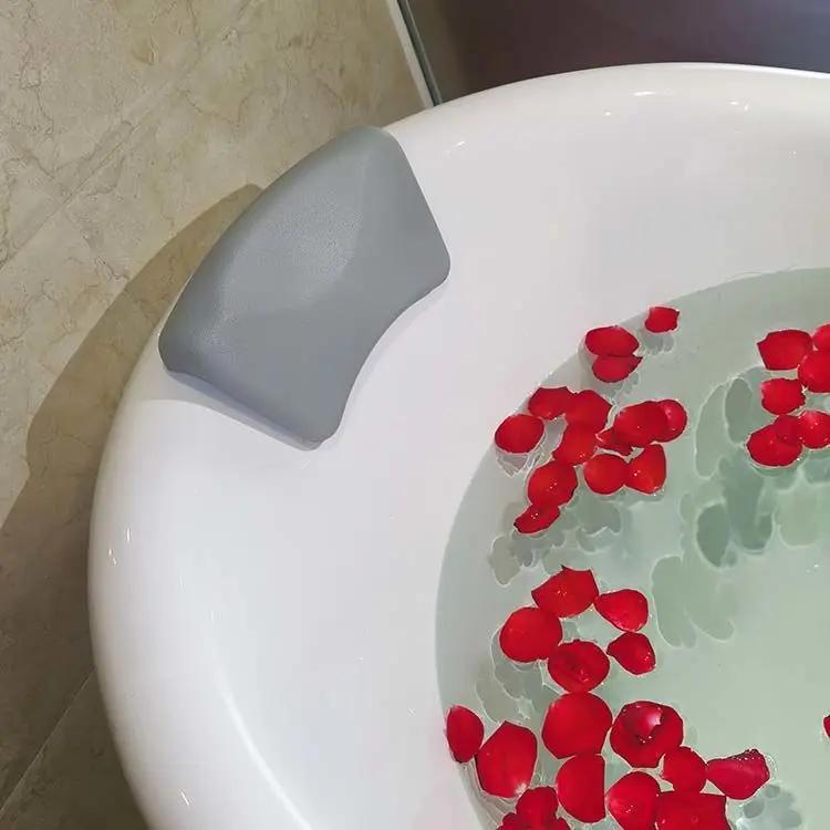 

Подушка для ванни Підголівник для ванни Водонепроникна подушка Спинка для ванни Аксесуари для ванної кімнати сірий колір