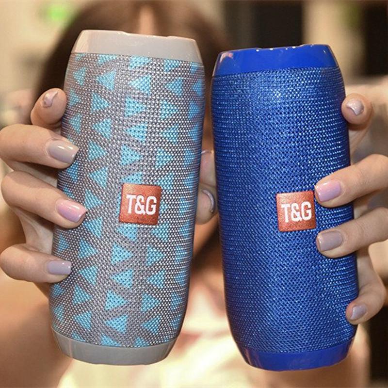 TG117 Wasserdichter Bluetooth-Lautsprecher mit Kartenslot & Wireless TWS, Tragbarer Outdoor-Subwoofer