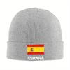 Spanish Flag Bonnet Hats Skullies Beanies Unisex Women Retro Thermal Elastic Beanie Hats Autumn Winter Hippie Design Cap