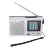 AM FM SW WB Radio Portable Shortwave Radio with 3.5mm Headphone Jack for Walking Travel Hiking