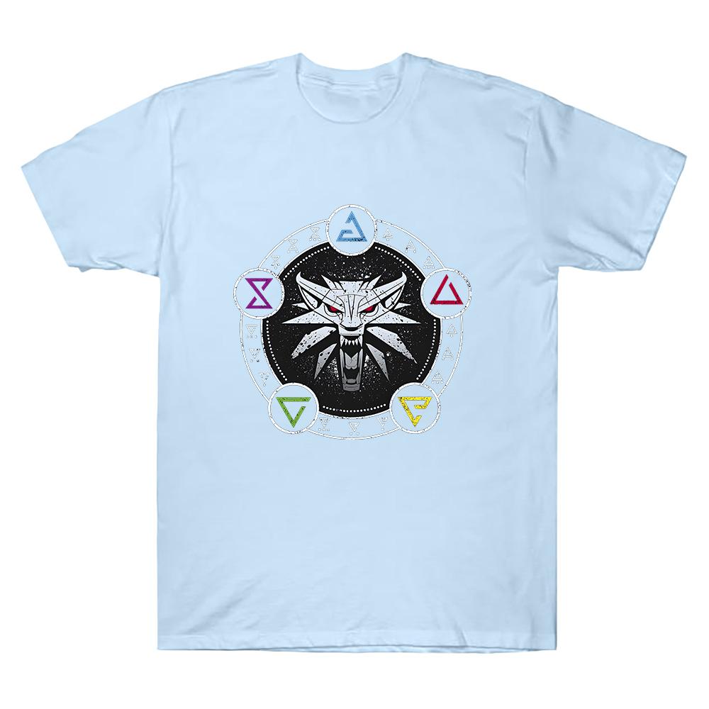 The Witcher Wild Hunt Summer T Shirts High Quality 100%Cotton Breathable T-shirts Harajuku Graphic Print Clothing Women Men Loose Tops Anime T-shirt