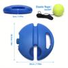 Tennis Trainer Single Base Training Durable Ground High Elastic Tennis Rope Adult Outdoor Sports Training Supplies