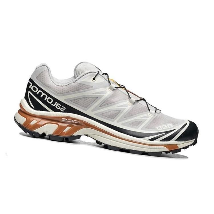 Salomon Xt-6 Huanshan Zhe Low Outdoor Functional Shoes Unisex Shoes Gray White 471366
