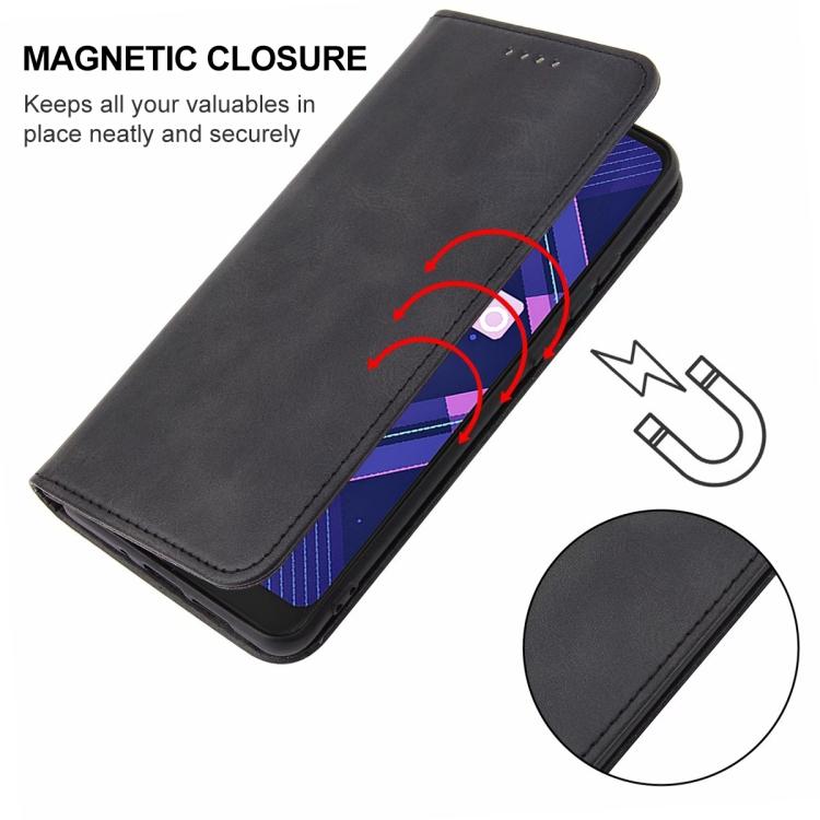 For Honor 8A Pro Magnetic Closure Leather Phone Case
