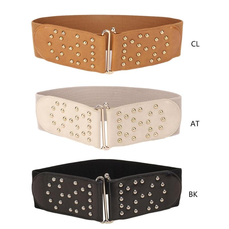Women Shirt Wide Waist Belt Vintage Elegant Elastic Rope Universal Waist Belt Women Dress Shirt Wide Waist Seal Corset