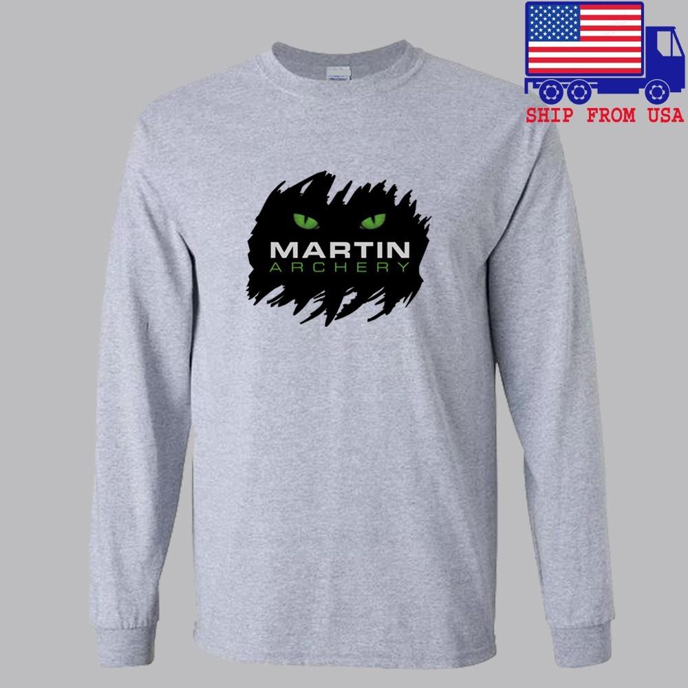 Martin Archery Gray Size S2XL Unisex T-Shirt XXXL