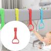 Baby Playpen Pull Up Rings Set of 4Pcs for Early Walking Practice and Motor Skill Enhancement with Bright Color