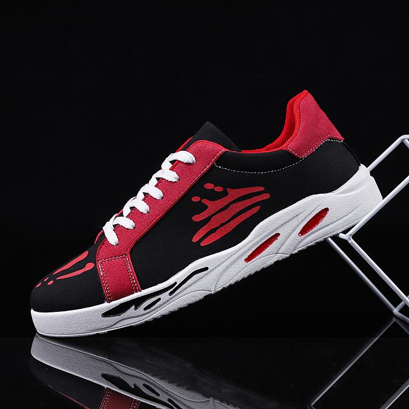 2019 Nieuwste Canvas Schoenen Deodorant Ademend Herenschoenen Tide Schoenen Antislip Mannelijke Studenten Veters Casual Herenschoenen Heren Loafers