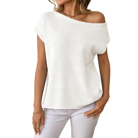 

Yousheng женские топы с коротким рукавом и воротником-стойкой, однотонные футболки, весна-лето, эластичные пуловеры, топы для повседневной носки XL бежевый