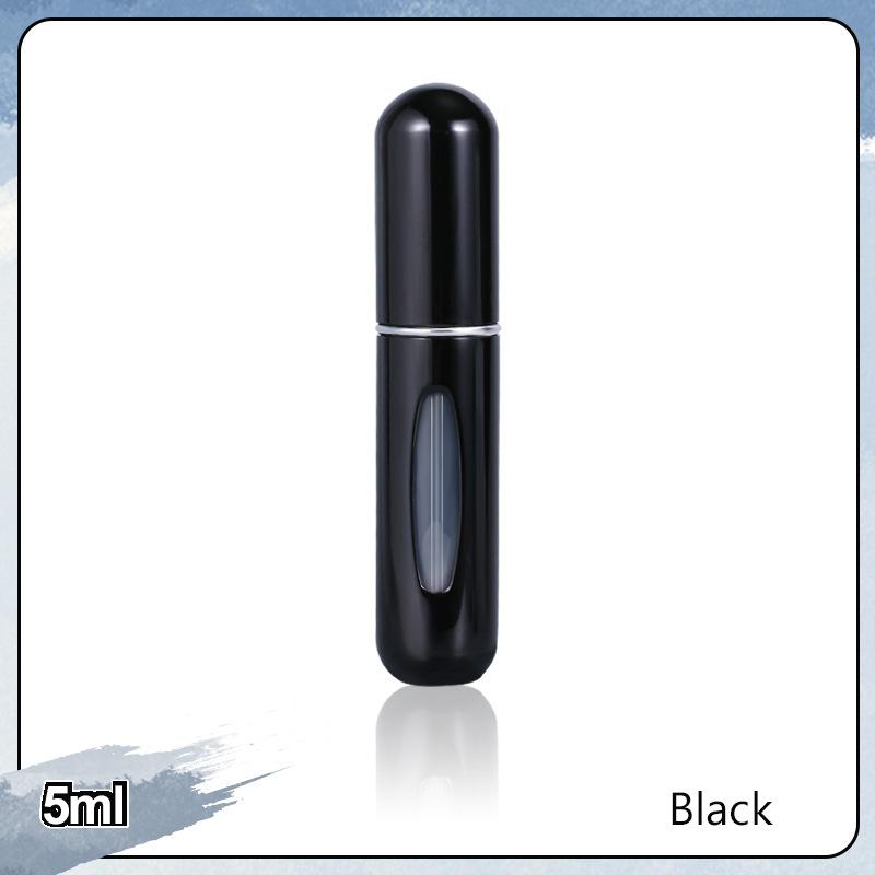 10ml 5ml Mini Portable Perfume Spray Aluminium Travel Self-Pumping Dispenser Bottle Bottom Direct Fill Jar Cosmetic Empty Tool
