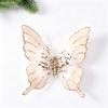 Sparkling Glitter Butterfly Christmas Flower Sequins Christmas Butterfly Pendant  Christmas