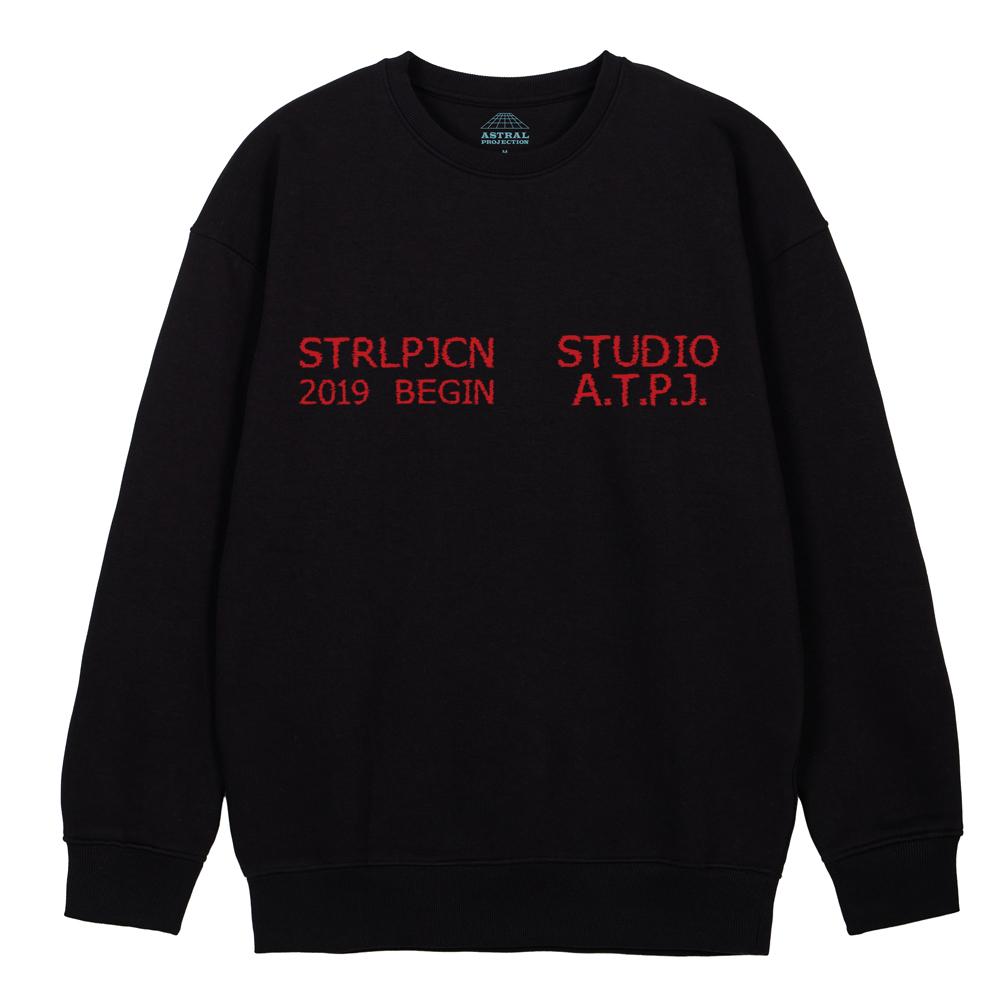 Astral Projection Ap Studio Begin Loose Fit Sweatshirt_Black L