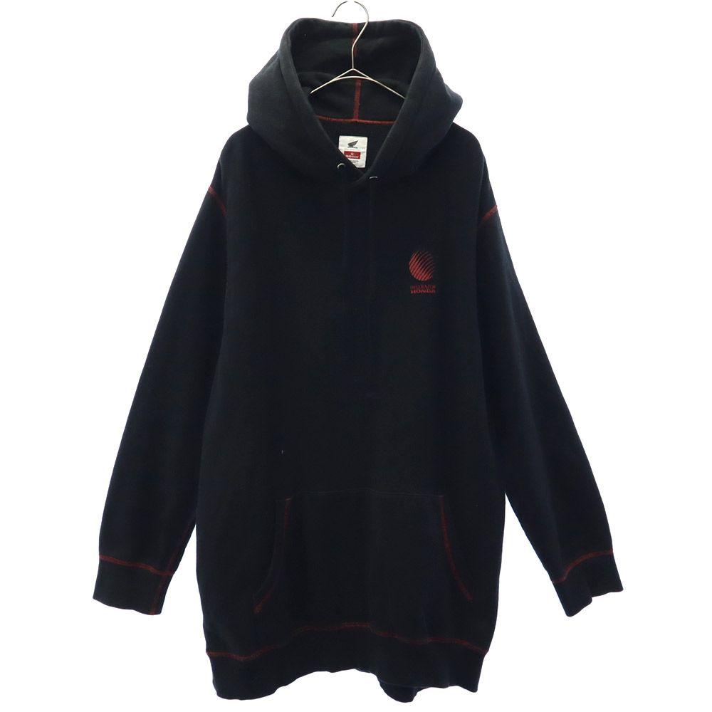 Hellrazor Honda Collaboration Logo Print Long Sleeve Sweatshirts Men's Used