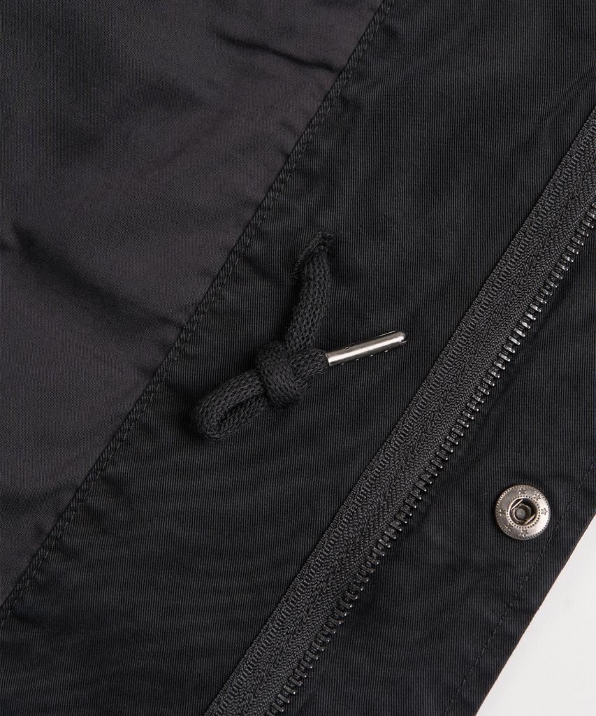 EXCONTAINER Vintage Washed Short Field Jacket (Black)