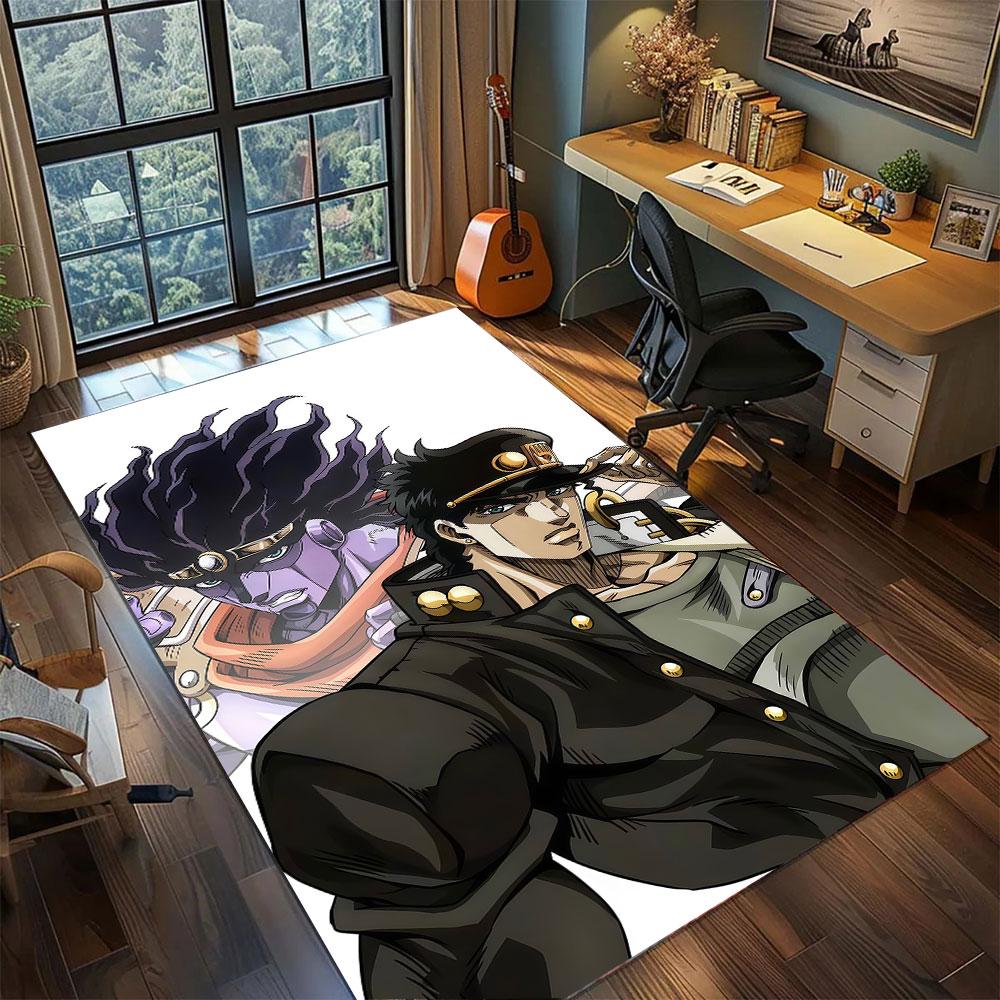 Dio Brando JoJo Carpet for Living Room Bedroom Home Decor Cool Movie Mat Play Floor Mat